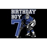  7 Year Old Ice Hockey Themed Birthday Party 7th Boy Gift Bumper Sticker