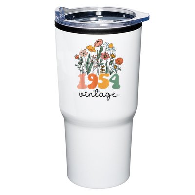 71 Years Old Vintage 1954 71st Birthday Wildflower Tumbler