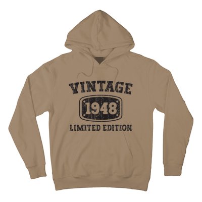 75 Year Old Vintage 1948 Happy 75th Birthday Gifts Women Hoodie