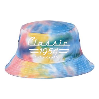 70 Year Old Gift Classic 1954 Limited Edition 70th Birthday Tie Dye Newport Bucket Hat