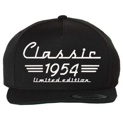 70 Year Old Gift Classic 1954 Limited Edition 70th Birthday Wool Snapback Cap