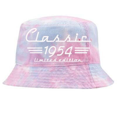 70 Year Old Gift Classic 1954 Limited Edition 70th Birthday Tie-Dyed Bucket Hat