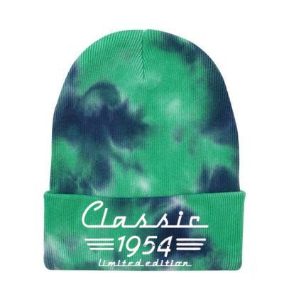 70 Year Old Gift Classic 1954 Limited Edition 70th Birthday Tie Dye 12in Knit Beanie