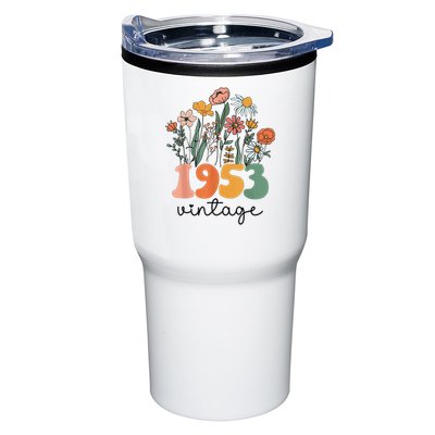 72 Years Old Vintage 1953 72nd Birthday Wildflower Tumbler