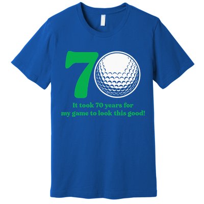 70 Year Old Golfer Golfing Golf 1953 70th Birthday Premium T-Shirt