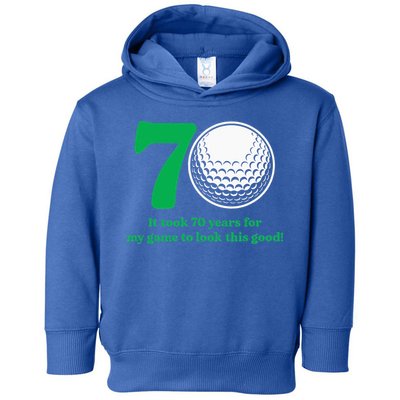 70 Year Old Golfer Golfing Golf 1953 70th Birthday Toddler Hoodie