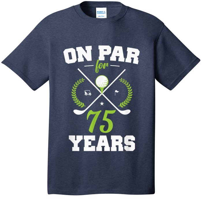 75 Years Old Happy 75th Birthday Present for Golfers T-Shirt