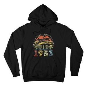 70 Year Old Awesome Since June 1953 70th Birthday Hoodie