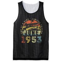 70 Year Old Awesome Since June 1953 70th Birthday Mesh Reversible Basketball Jersey Tank