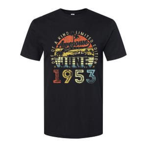 70 Year Old Awesome Since June 1953 70th Birthday Softstyle CVC T-Shirt