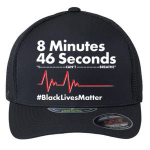 8 Mintues 46 Seconds I Can't Breathe #BLM Flexfit Unipanel Trucker Cap