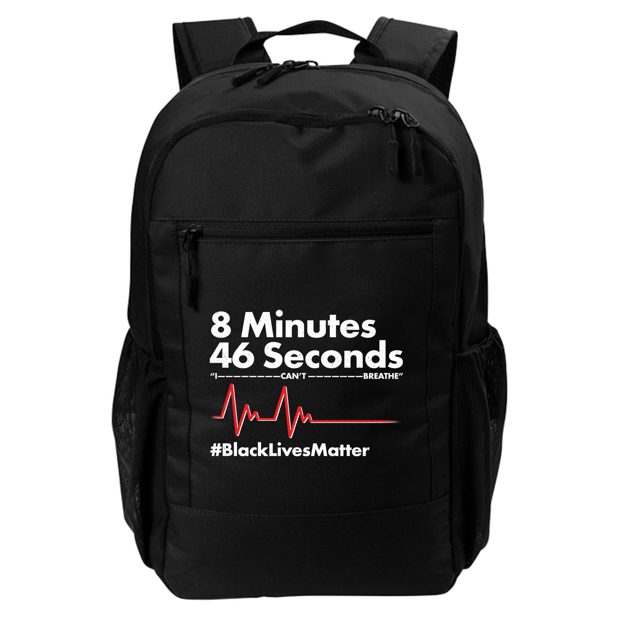 8 Mintues 46 Seconds I Can't Breathe #BLM Backpack