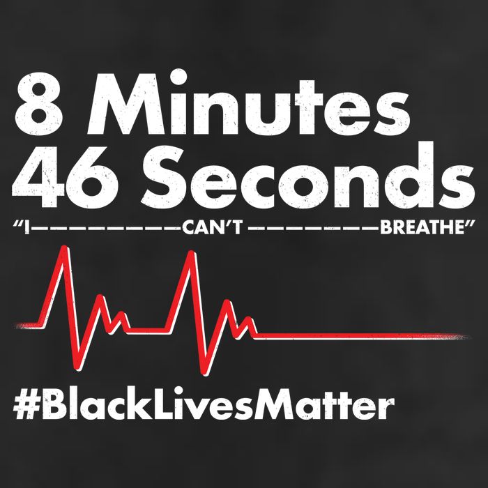 8 Mintues 46 Seconds I Can't Breathe #BLM Adult Drive Performance Visor