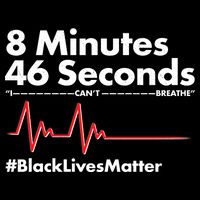 8 Mintues 46 Seconds I Can't Breathe #BLM Flatbill Hat