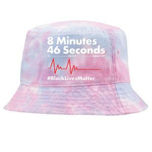 8 Mintues 46 Seconds I Can't Breathe #BLM Tie-Dyed Bucket Hat