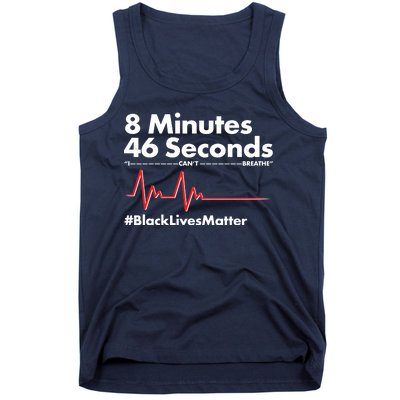 8 Mintues 46 Seconds I Can't Breathe #BLM Tank Top