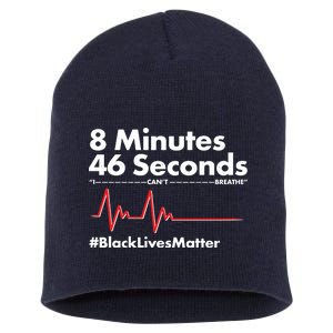 8 Mintues 46 Seconds I Can't Breathe #BLM Short Acrylic Beanie