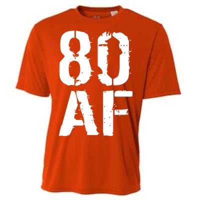 80 AF 80th Birthday Cooling Performance Crew T-Shirt