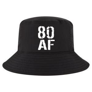 80 AF 80th Birthday Cool Comfort Performance Bucket Hat