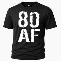 80 AF 80th Birthday Cooling Performance Crew T-Shirt