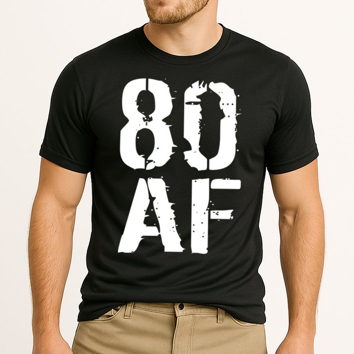 80 AF 80th Birthday Cooling Performance Crew T-Shirt