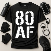 80 AF 80th Birthday Cooling Performance Crew T-Shirt