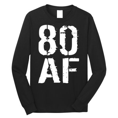 80 AF 80th Birthday Long Sleeve Shirt