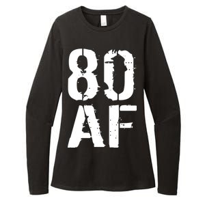 80 AF 80th Birthday Womens CVC Long Sleeve Shirt