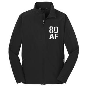 80 AF 80th Birthday Core Soft Shell Jacket