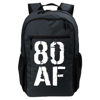 80 AF 80th Birthday Daily Commute Backpack