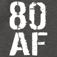 80 AF 80th Birthday Vector Backpack