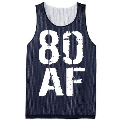 80 AF 80th Birthday Mesh Reversible Basketball Jersey Tank