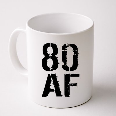 80 AF 80th Birthday Coffee Mug