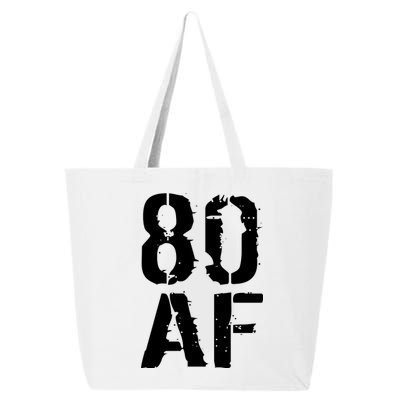 80 AF 80th Birthday 25L Jumbo Tote