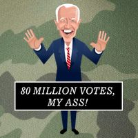 80 Million Votes My Ass Legacy Tie Dye Trucker Hat