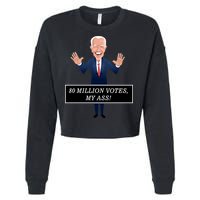 80 Million Votes My Ass Cropped Pullover Crew