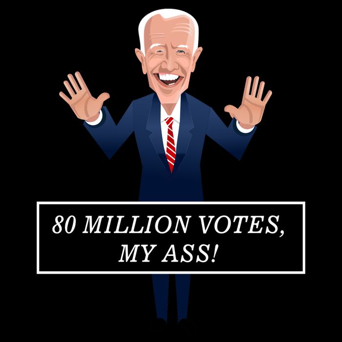 80 Million Votes My Ass Cropped Pullover Crew