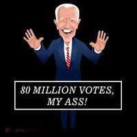 80 Million Votes My Ass Wool Snapback Cap