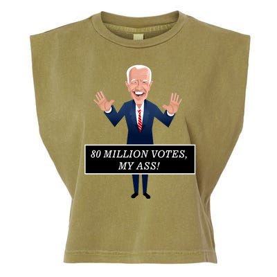 80 Million Votes My Ass Garment-Dyed Women's Muscle Tee