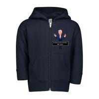 80 Million Votes My Ass Toddler Zip Fleece Hoodie