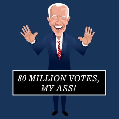 80 Million Votes My Ass T-Shirt