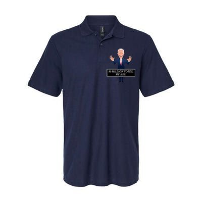 80 Million Votes My Ass Softstyle Adult Sport Polo