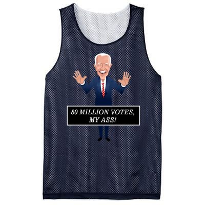 80 Million Votes My Ass Mesh Reversible Basketball Jersey Tank