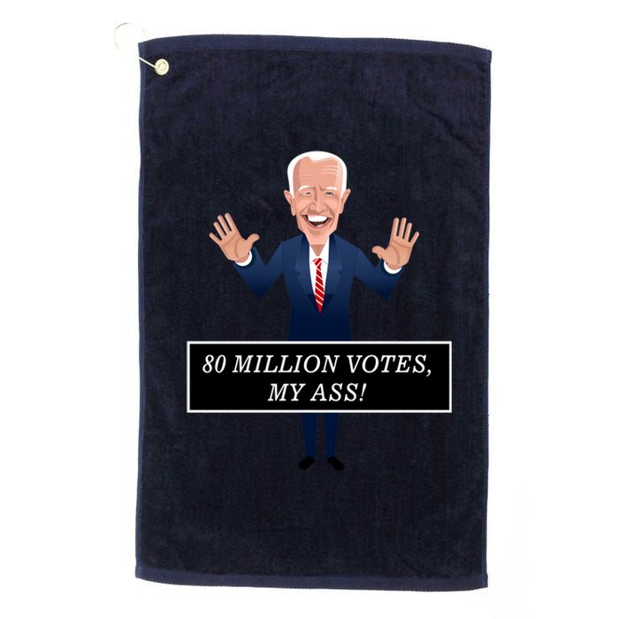 80 Million Votes My Ass Platinum Collection Golf Towel