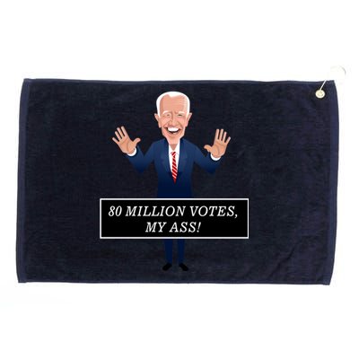 80 Million Votes My Ass Grommeted Golf Towel