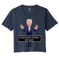 80 Million Votes My Ass Women's Crop Top Tee