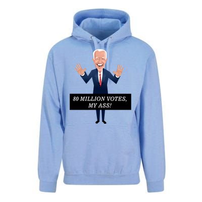 80 Million Votes My Ass Unisex Surf Hoodie