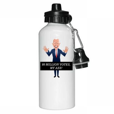 80 Million Votes My Ass Aluminum Water Bottle