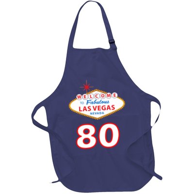 80 Years Old In Vegas - 80th Birthday Apron