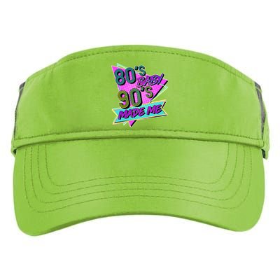 80's Baby 90's Made Me Adult Drive Performance Visor